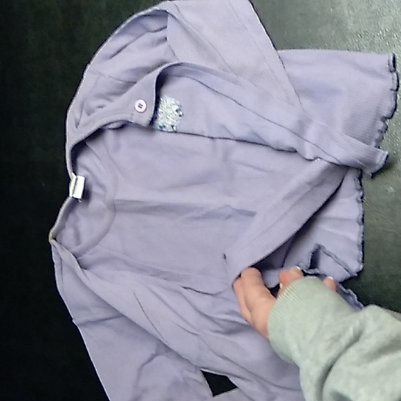 Girls long sleeve w/ attached camisole - Picture 2 of 4